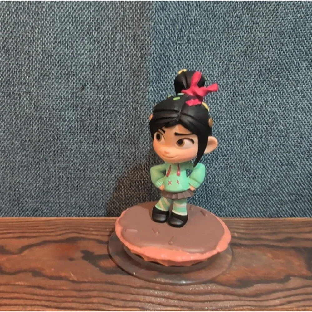 Disney Infinity Wreck It Ralph Vanellope 2 Figure Lot PVC Loose